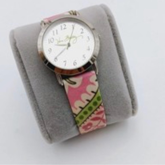 Vera Bradly | Signature | Bermuda Pink Watch with Original Box | Retired - Picture 1 of 13